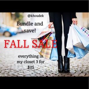 FALL SALE!!🍁🍂🎃